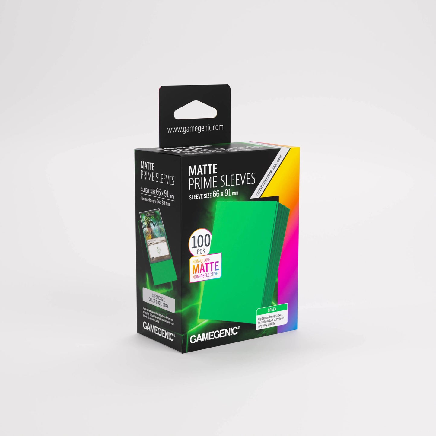 Gamegenic Matte Standard Size Prime Sleeves (100 ct.)