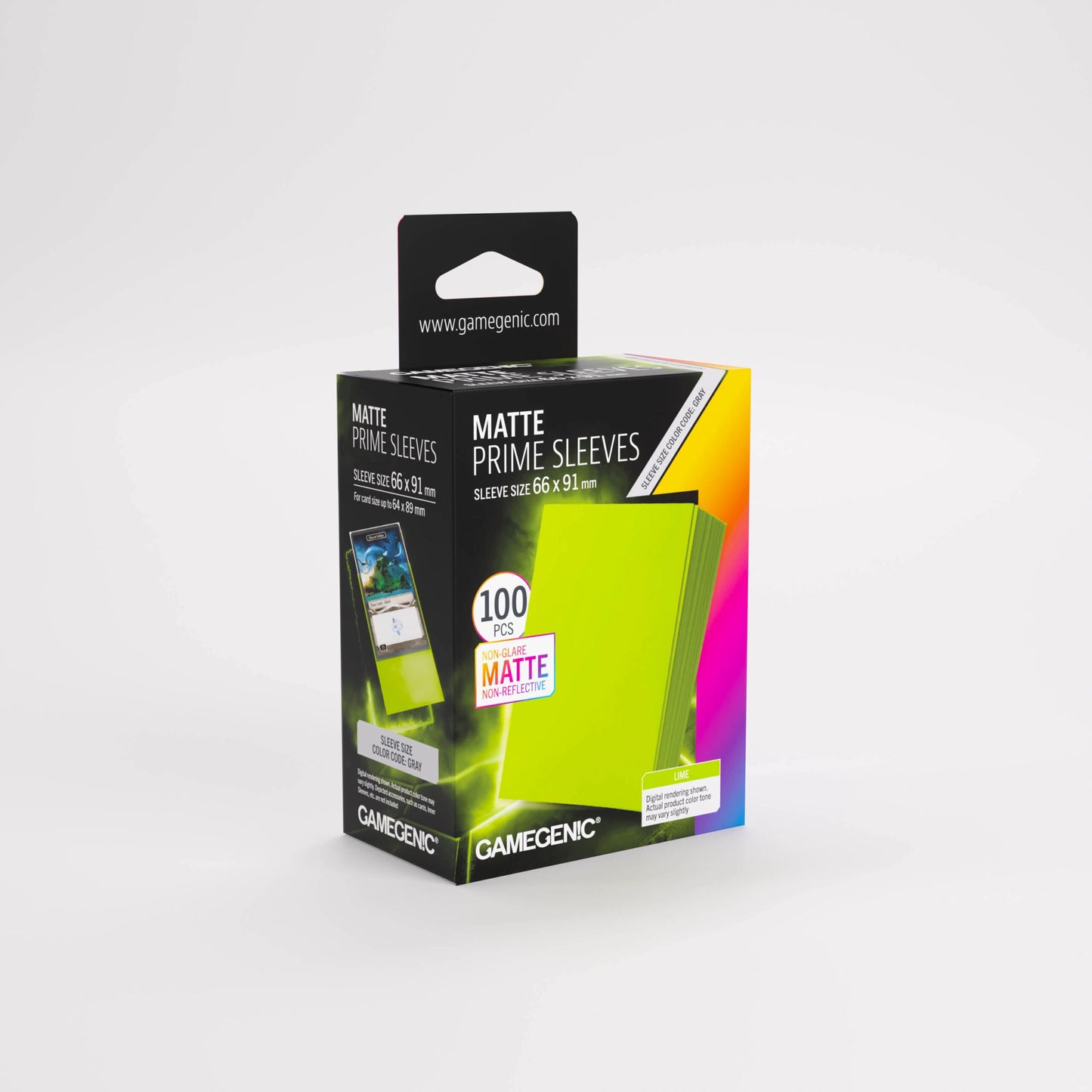 Gamegenic Matte Standard Size Prime Sleeves (100 ct.)