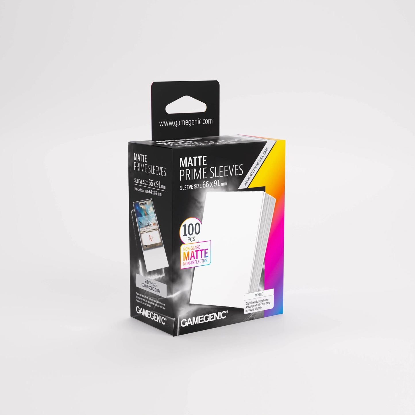 Gamegenic Matte Standard Size Prime Sleeves (100 ct.)
