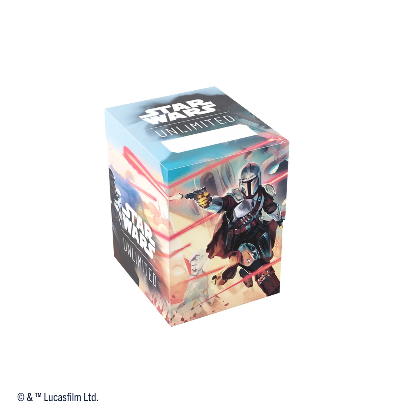 Gamegenic Star Wars Unlimited Mandalorian/Moff Gideon Soft Crate Deck Box - [CLEARANCE]