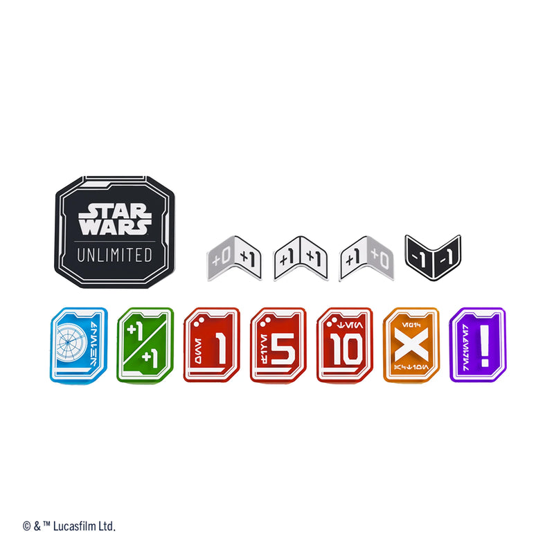 Gamegenic Star Wars Unlimited Acrylic Tokens