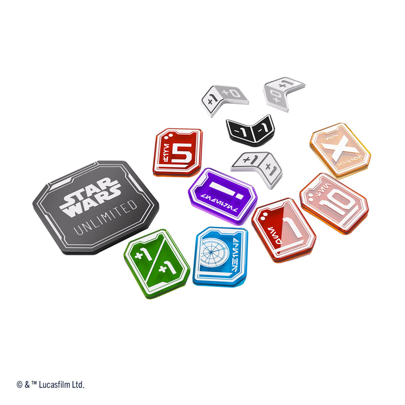 Gamegenic Star Wars Unlimited Acrylic Tokens