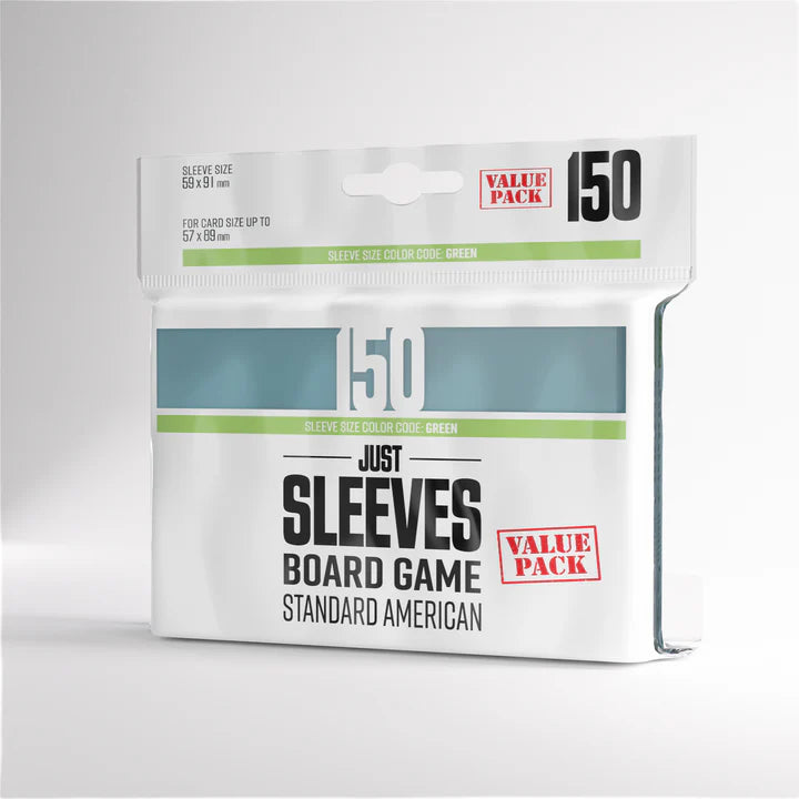 Gamegenic Just Sleeves Standard American 150 Count Value Pack