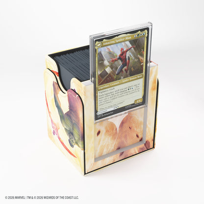 Gamegenic MTG Marvel Super Heroes Door of Destinies Squire PLUS 100+ XL Card Convertible Deck Box