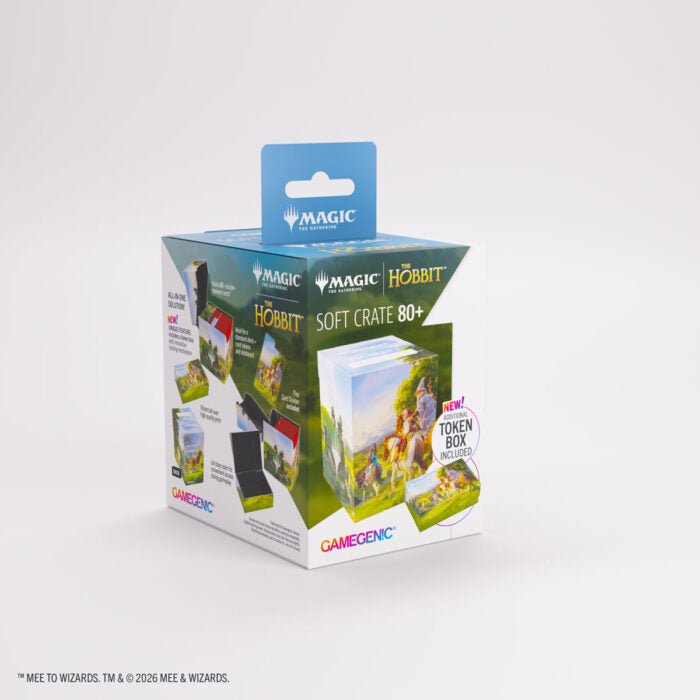 Gamegenic Magic: The Gathering | The Hobbit Soft Crate 80+ Leaving Hobbiton/Troop of Ponies