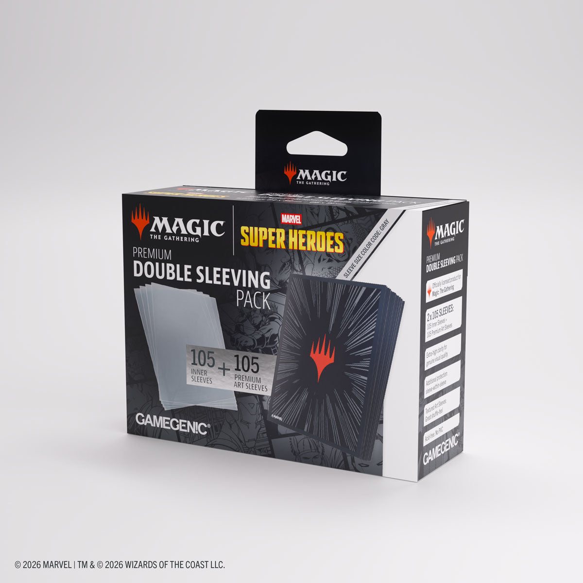 Gamegenic MTG Marvel Super Heroes Premium Double Sleeving Pack