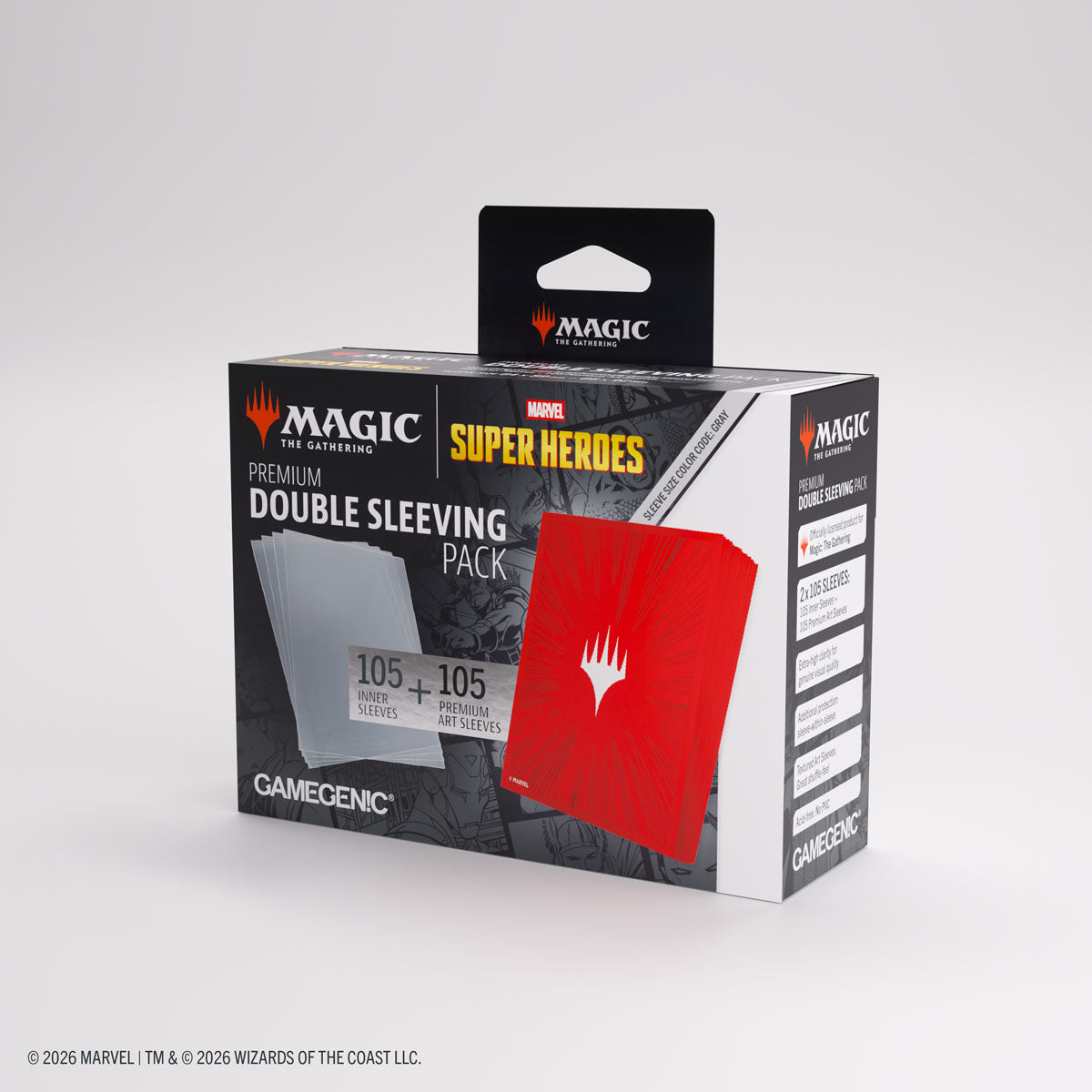 Gamegenic MTG Marvel Super Heroes Premium Double Sleeving Pack