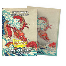 Dragon Shield 25th Special Edition Great Wave Dual Matte Art Sleeves (Standard Size)