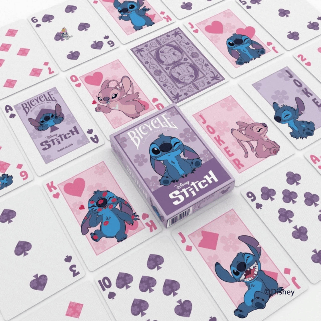 Bicycle Disney Stitch Playing Cards