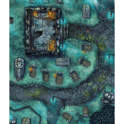 Dungeons & Dragon 5E RPG: Ravenloft - The Horrors Within - Map Pack