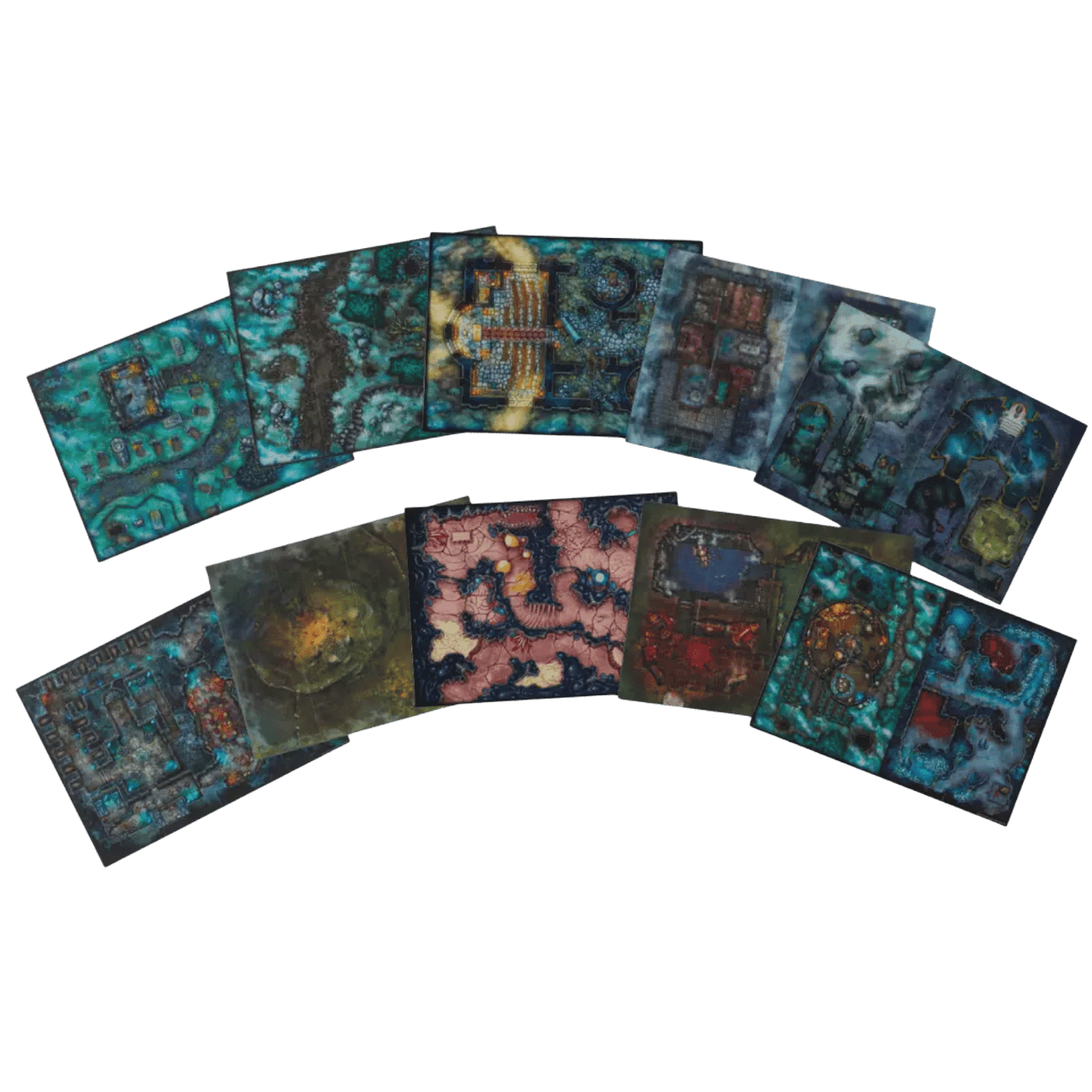 Dungeons & Dragon 5E RPG: Ravenloft - The Horrors Within - Map Pack