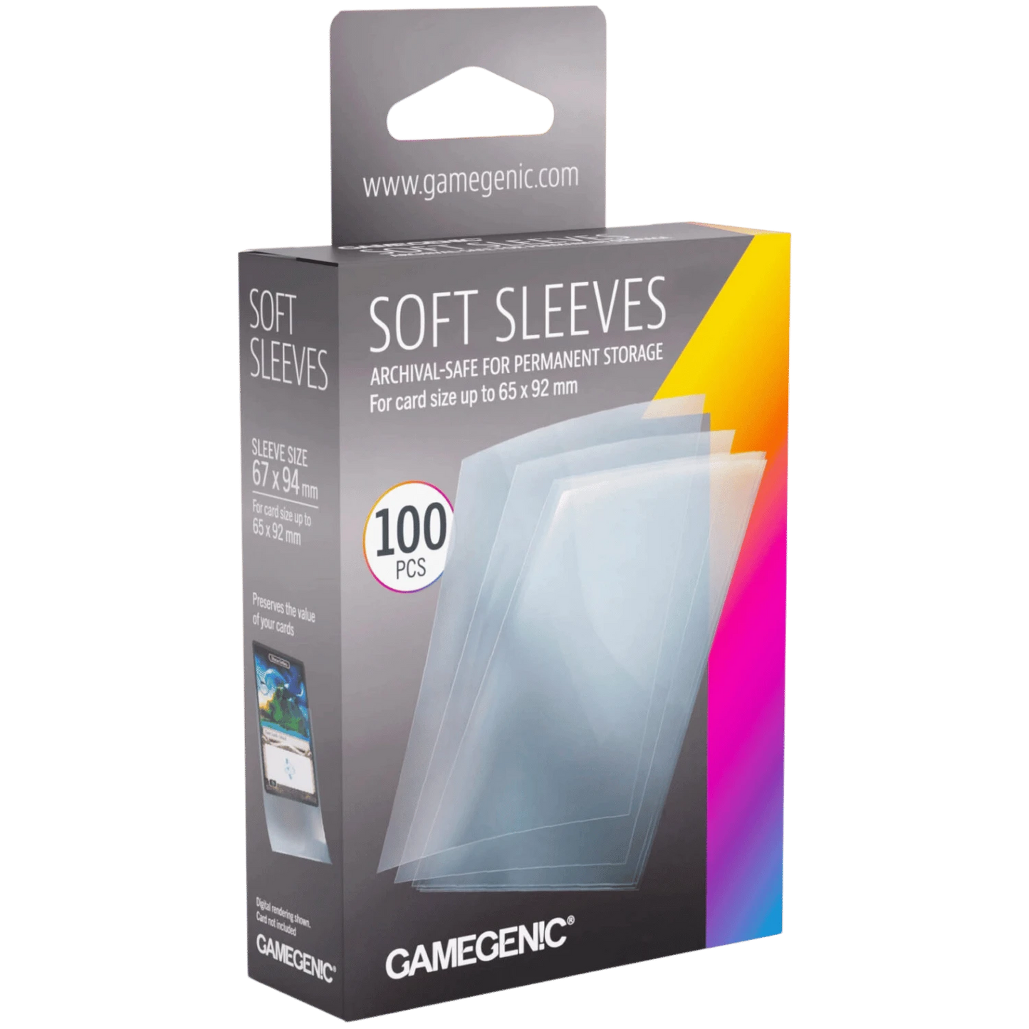 Gamegenic Soft Sleeves 67x94 (100 ct.)