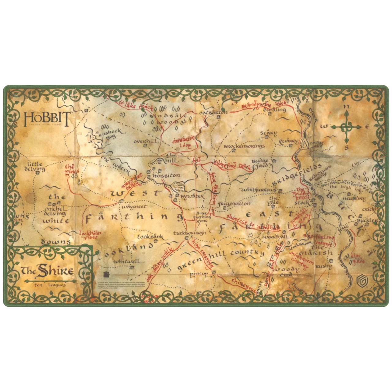 Ultimate Guard MTG The Hobbit The Shire Map Playmat