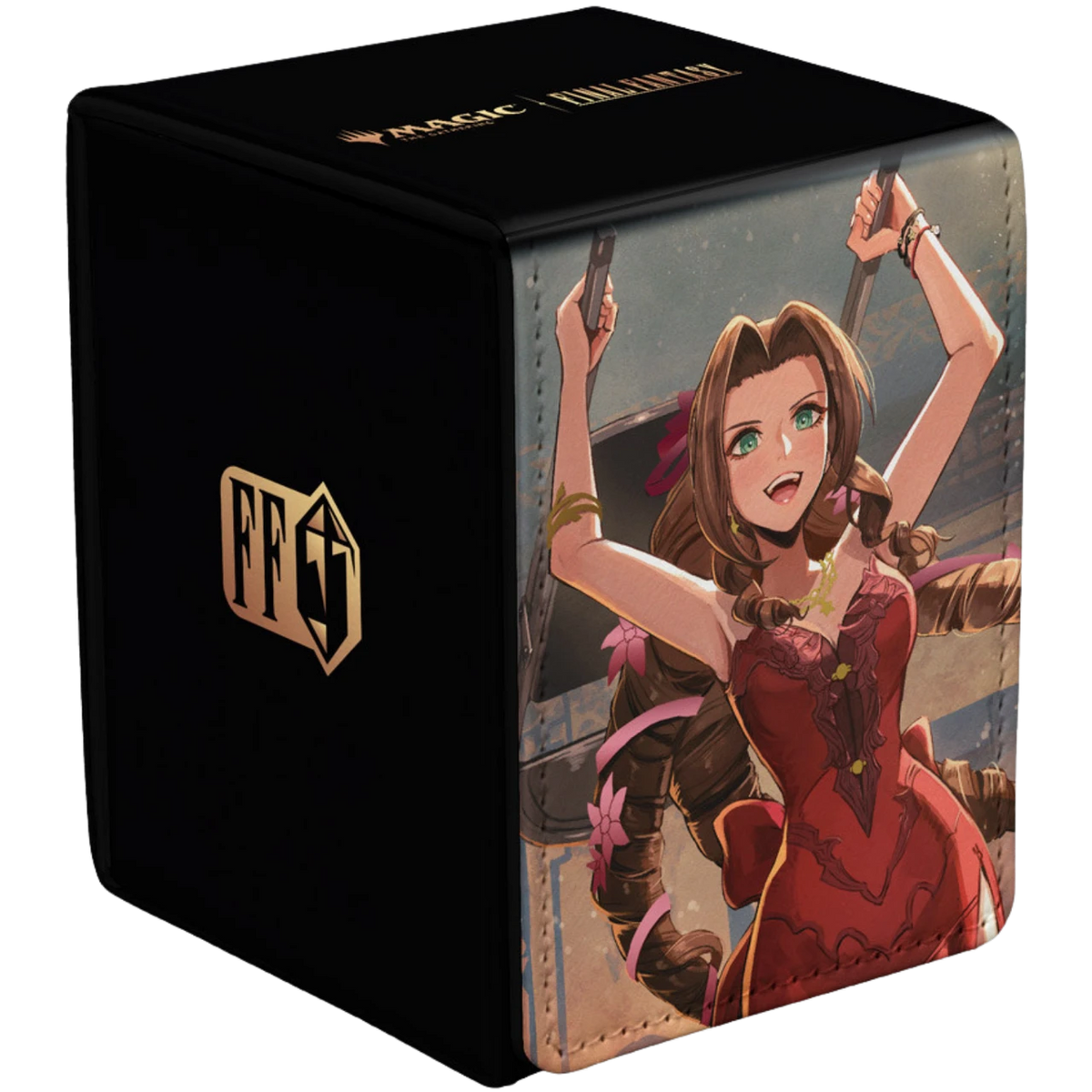 Ultra Pro MTG Final Fantasy Aerith Gainsborough Alcove Flip 100+ Deck Box