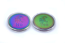 Hymgho Premium Gaming Solid Prismatic Metal D2 Coin