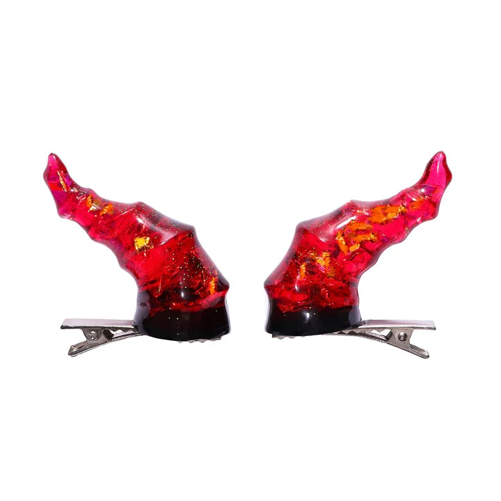 Draconic Adornments Hair Clips