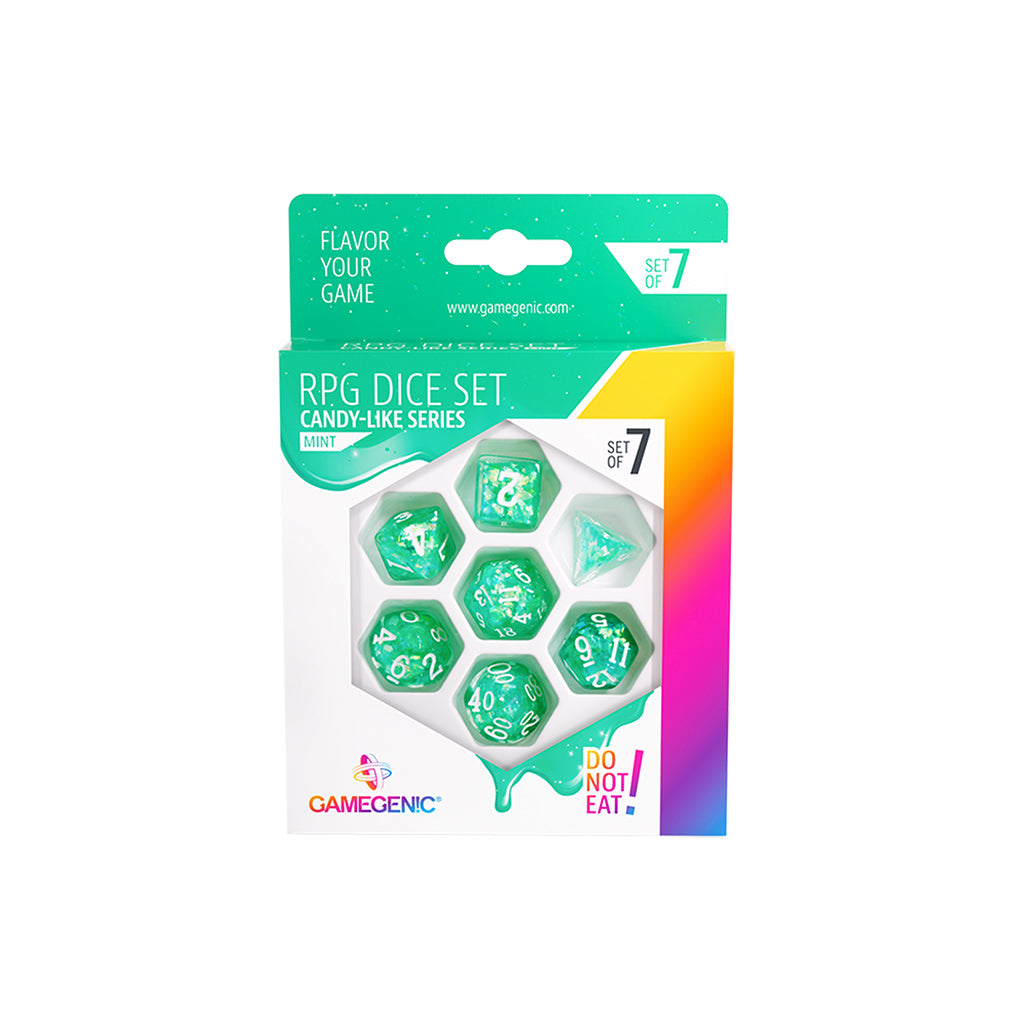 Gamegenic RPG Dice - Candy-Like Series - Mint
