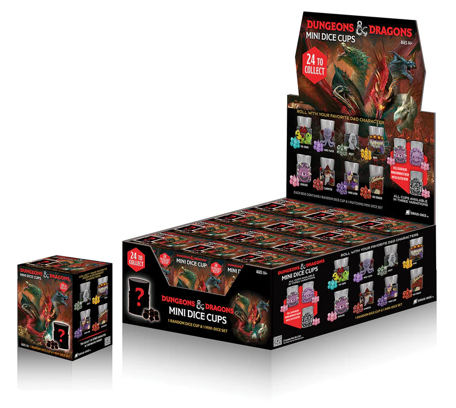 Sirius Dice Dungeons & Dragons: Mini Dice Cups