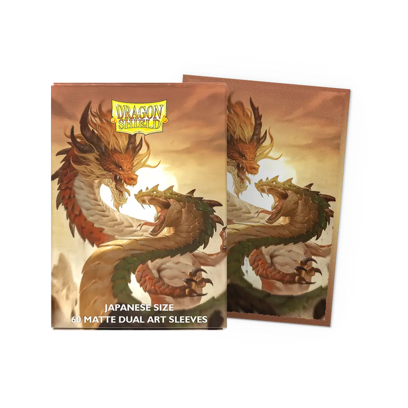 Dragon Shield Wood Snake 2025 Matte Dual Art Sleeves(Japanese Size)