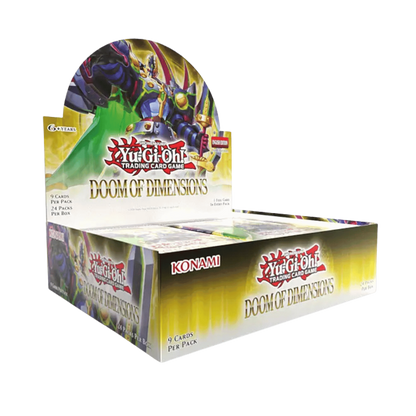 Yugioh Doom of Dimensions Booster Box