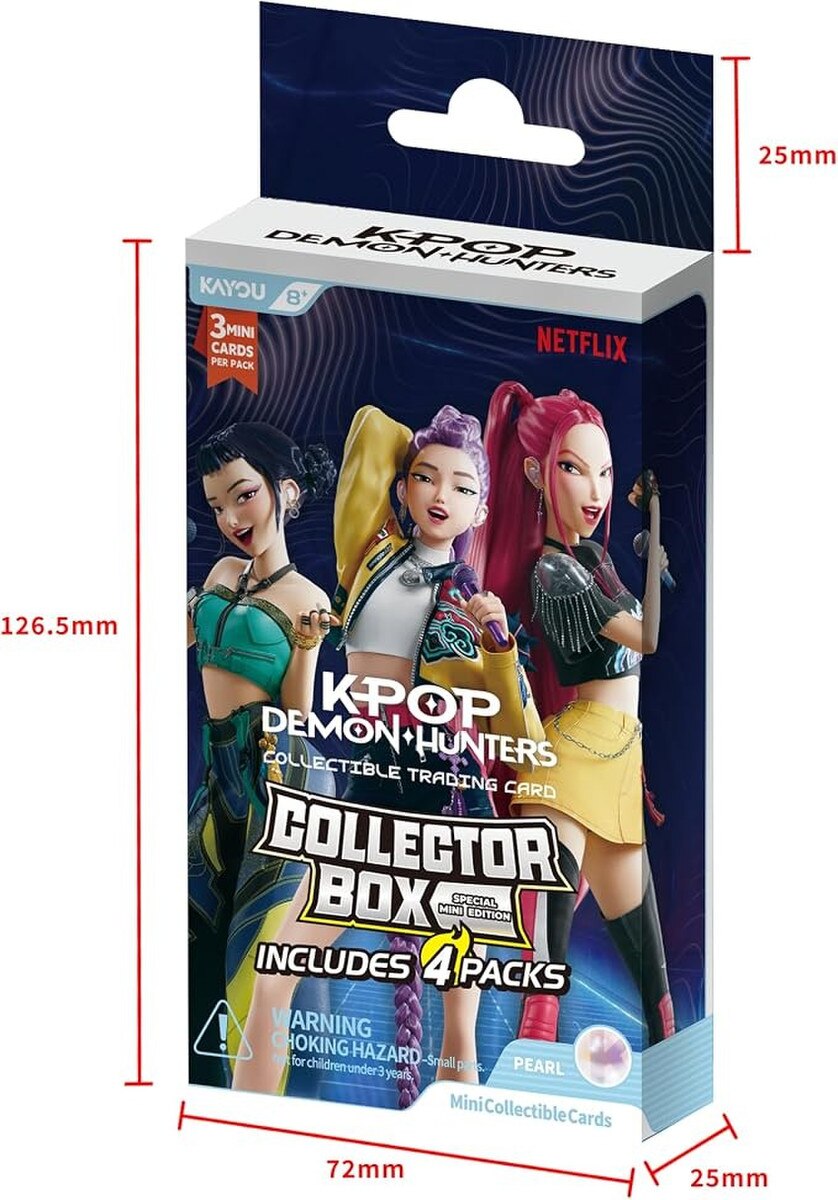 K-Pop Demon Hunters World Tour Collectible Trading Cards - Special Mini Edition Collectible Box