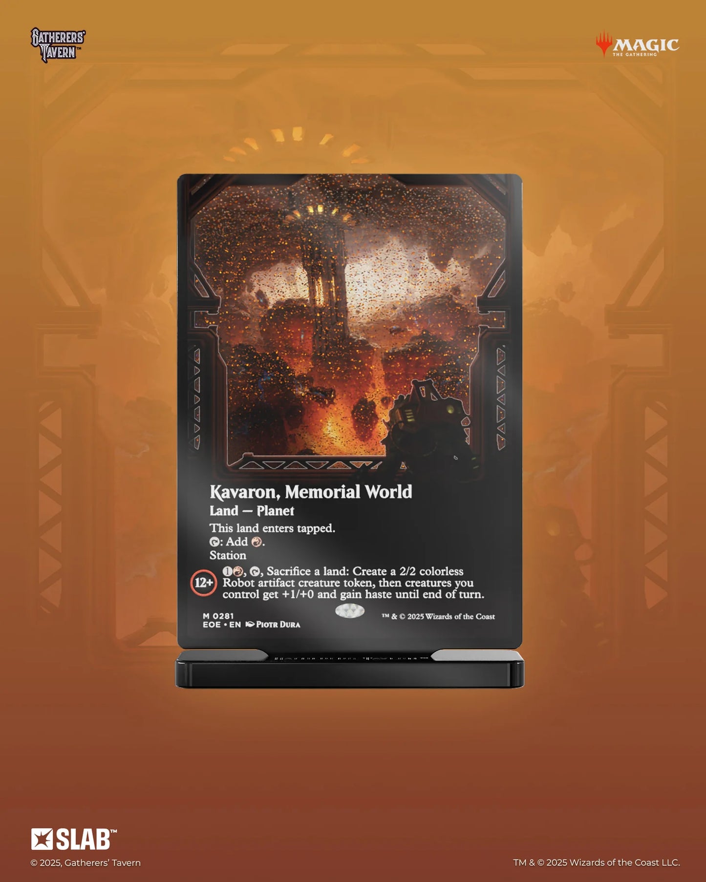 Gatherers' Tavern MTG Kavaron, Memorial World Slab Standee