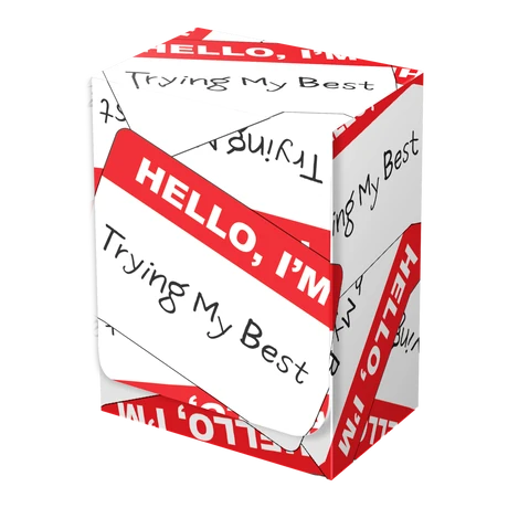 Legion Supplies Deck Box - I'm Trying My Best