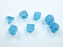 Chessex MINI 7-Die Set - Luminary - Sky/Silver
