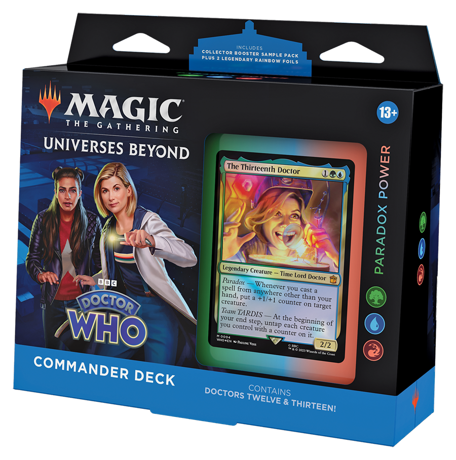 Magic the Gathering: Doctor Who Commander Deck Set (4)