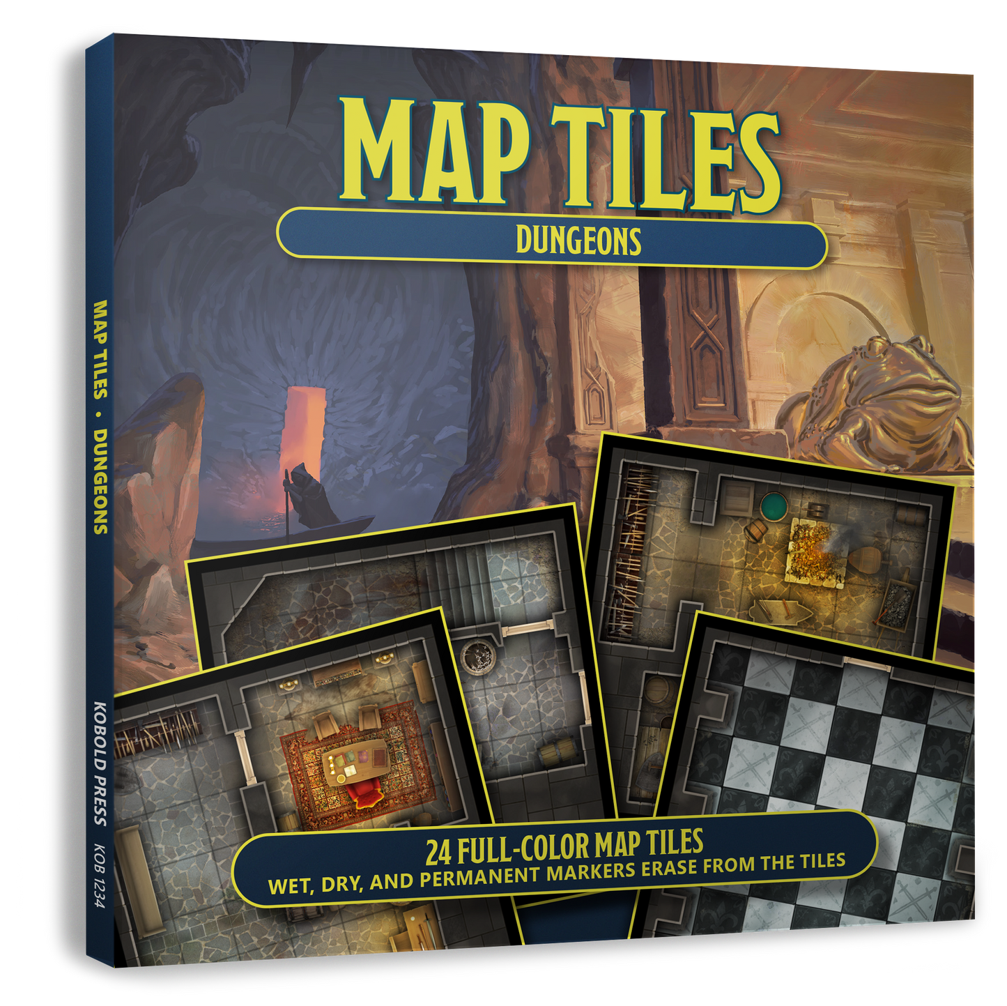 Kobold Press: D&D - Map Tiles - Dungeons- [CLEARANCE]