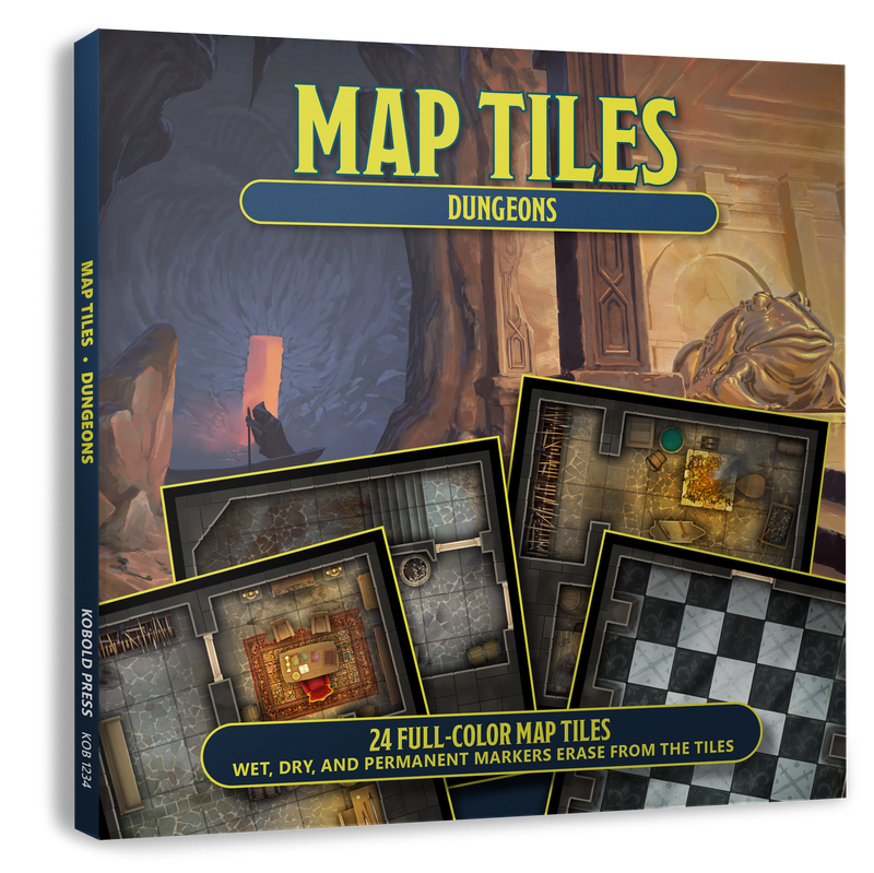 Kobold Press: D&D - Map Tiles - Dungeons- HOLIDAY SALE