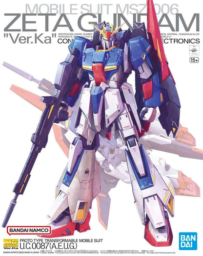 Bandai Spirits MG MSZ-006 Zeta Gundam Ver.Ka Model Kit