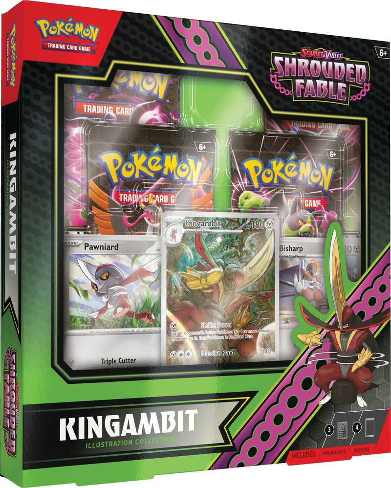 Pokemon Scarlet & Violet Shrouded Fable Kingambit Illustration Collection