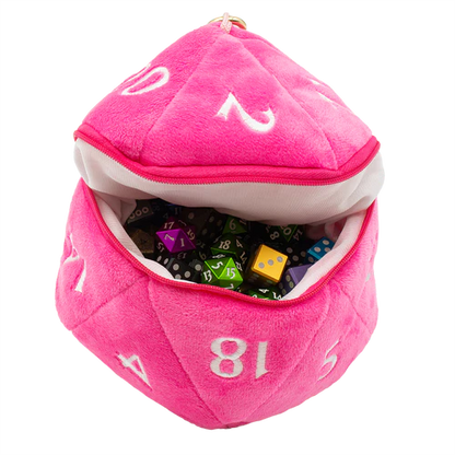 Ultra Pro D20 Plush Dice Bag - Black
