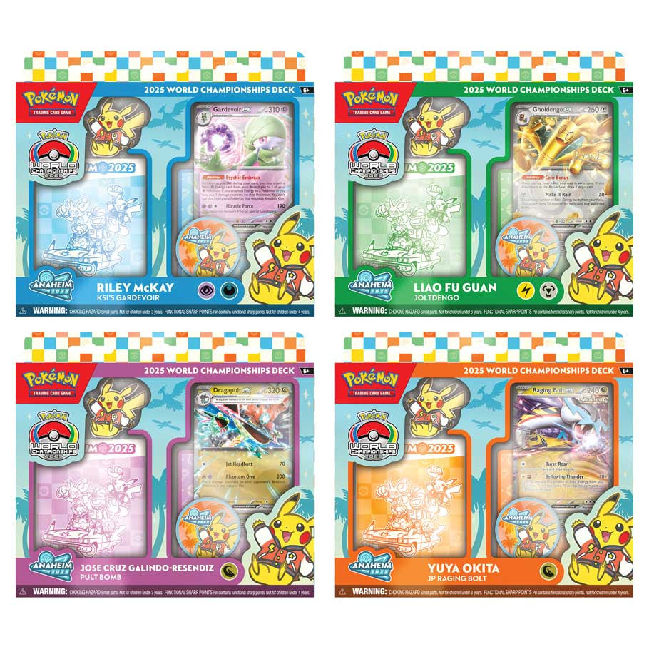 Pokemon Anaheim 2025 World Championships Decks