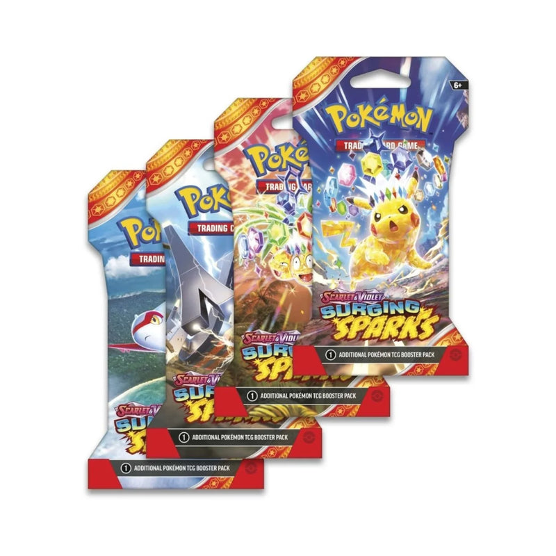 Pokemon Scarlet & Violet Surging Sparks Sleeved Booster Pack