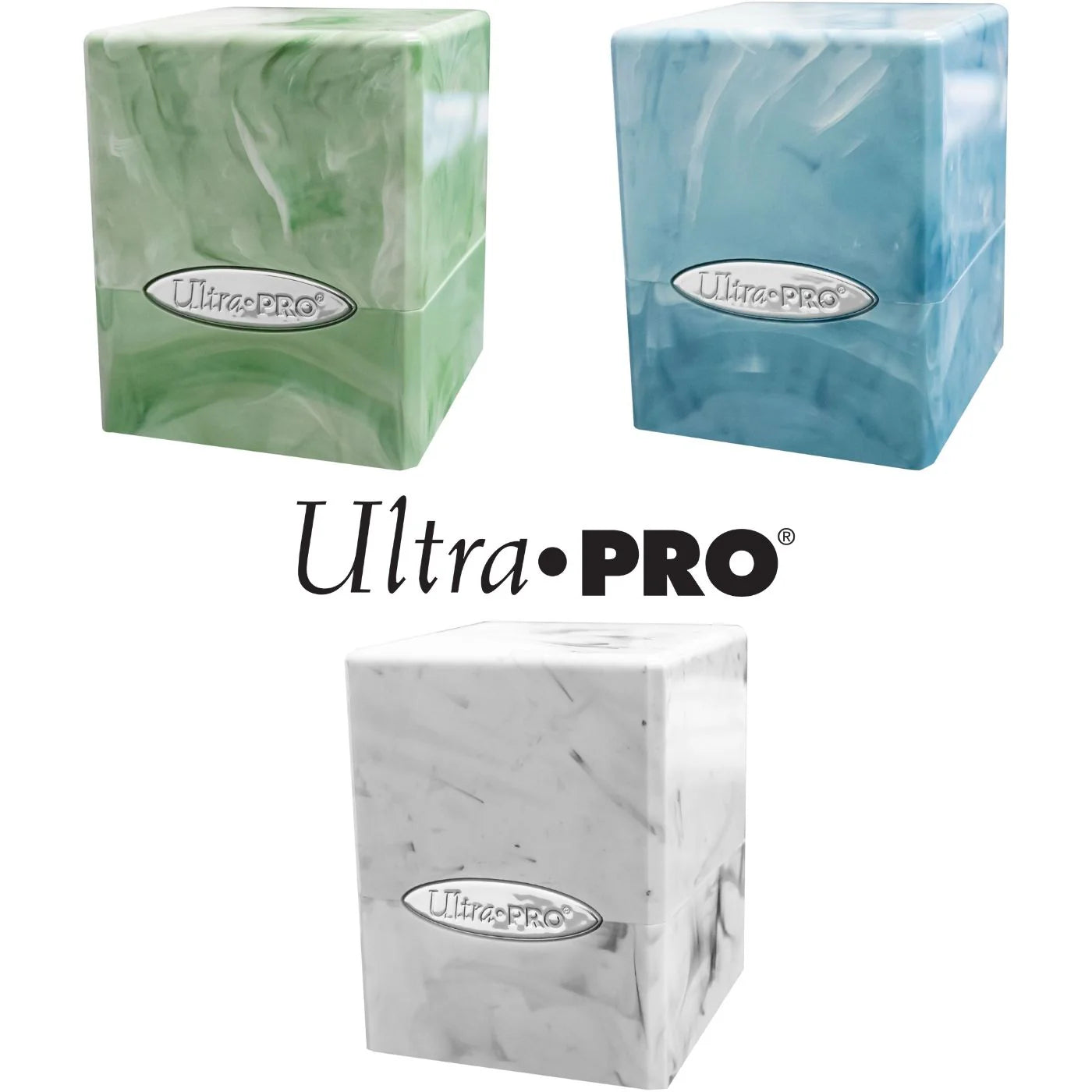 Ultra Pro Satin Cube Deck Box - Marble