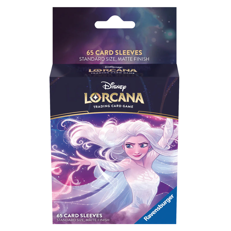 Lorcana Matte Standard Size Sleeves 65ct - Elsa