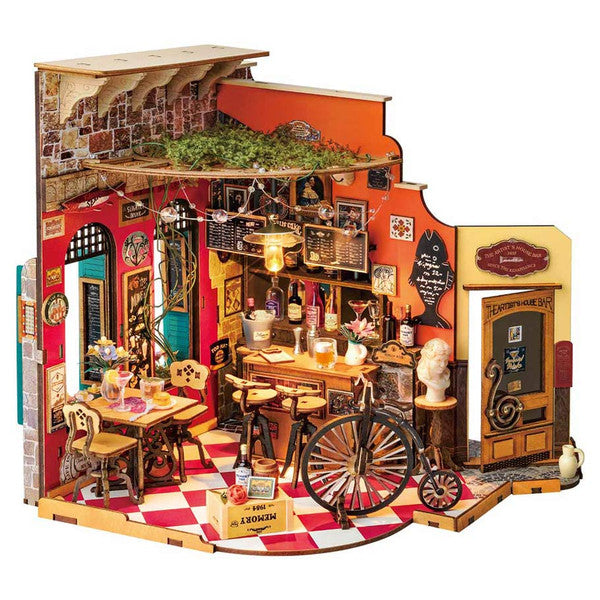 Rolife Cheers Bar & Dining DIY Miniature House Kit DG173