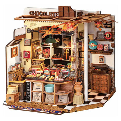 Rolife Henry's Chocolate DIY Miniature House Kit DG174