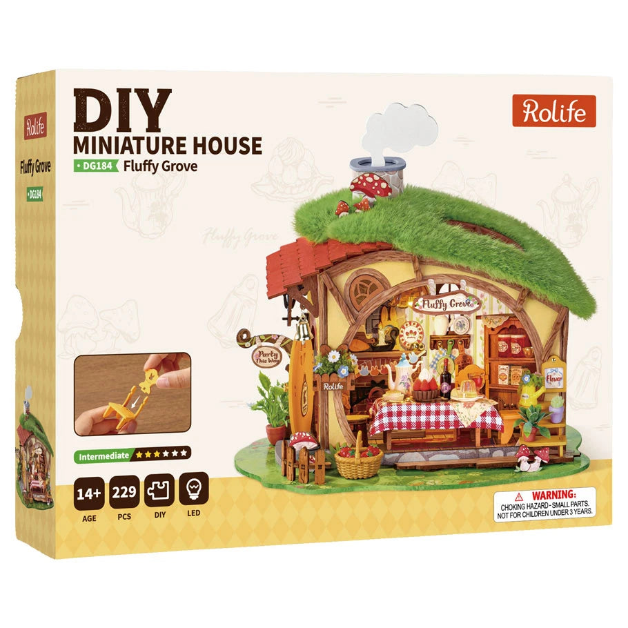 Rolife Fluffy Grove DIY Miniature House Kit