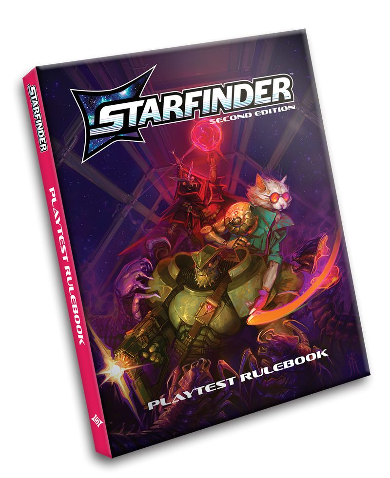 Starfinder 2E: Playtest Rulebook- HOLIDAY RPG SALE