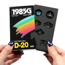 1985 Games VHS Dice - 7-Die set - StarStorm