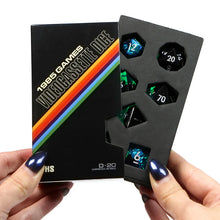 1985 Games VHS Dice - 7-Die Set - Surge