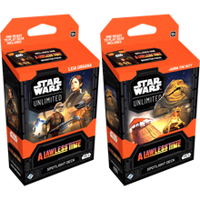 Star Wars Unlimited A Lawless Time Spotlight Deck