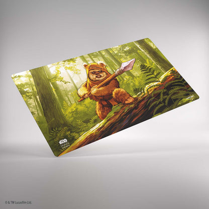 Gamegenic Star Wars Unlimited Homeworlds Double-Sided Game Mat - Wicket & Ewok Archers (PREORDER)