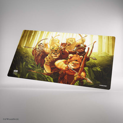 Gamegenic Star Wars Unlimited Homeworlds Double-Sided Game Mat - Wicket & Ewok Archers (PREORDER)