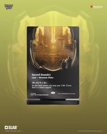 Gatherer's Tavern MTG Sacred Foundry Slab Standee