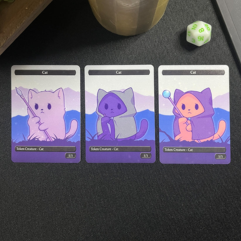 Caverns & Calicos Spirit & Cat Tokens