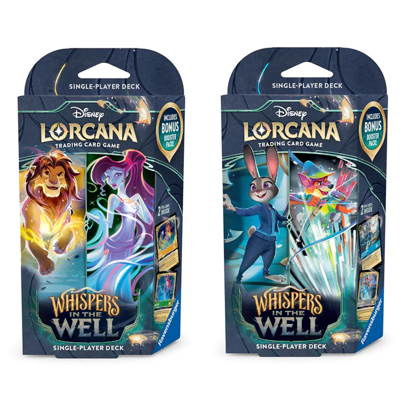 Disney Lorcana Whispers in the Well Starter Deck (PREORDER)